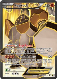 Regirock EX (43a/124)  - Alternate Art Promos Holofoil