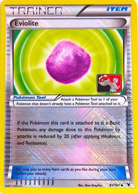 Eviolite (Championship Promo) (91/101) - League & Championship Cards Reverse Holofoil