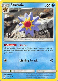 Starmie (16/111)  - SM  Crimson Invasion