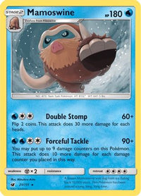 Mamoswine (21/111)  - SM  Crimson Invasion