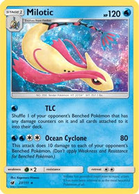 Milotic (27/111)  - SM  Crimson Invasion Holofoil