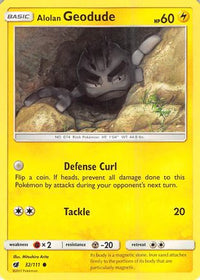 Alolan Geodude (32/111) - SM  Crimson Invasion