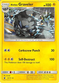 Alolan Graveler (33/111)  - SM  Crimson Invasion