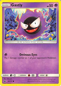Gastly (36/111) - SM  Crimson Invasion