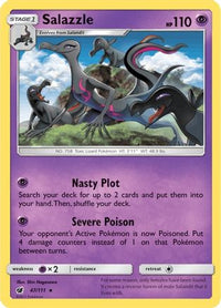 Salazzle (47/111)  - SM  Crimson Invasion Holofoil
