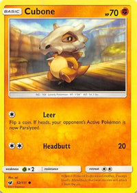 Cubone (52/111) - SM  Crimson Invasion