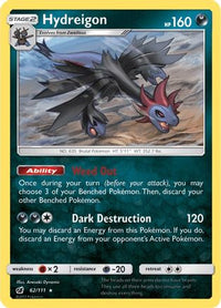 Hydreigon (62/111)  - SM  Crimson Invasion