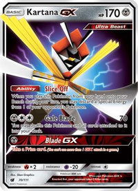 Kartana GX (70/111)  - SM  Crimson Invasion Holofoil