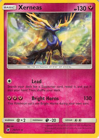 Xerneas (73/111) - SM  Crimson Invasion Holofoil