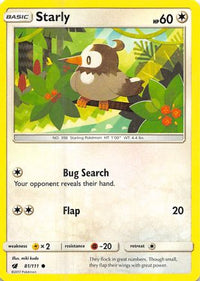 Starly (81/111) - SM  Crimson Invasion