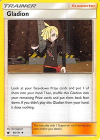 Gladion (95/111)  - SM  Crimson Invasion