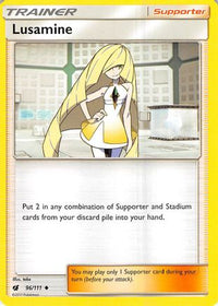 Lusamine (96/111)  - SM  Crimson Invasion