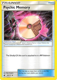Psychic Memory (98/111) - SM  Crimson Invasion