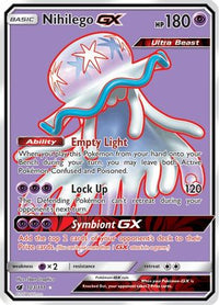 Nihilego GX (Full Art) (103/111) - SM  Crimson Invasion Holofoil