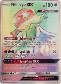 Nihilego GX (Secret) (114/111) - SM  Crimson Invasion Holofoil