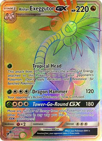 Alolan Exeggutor GX (Secret) (118/111)  - SM  Crimson Invasion Holofoil