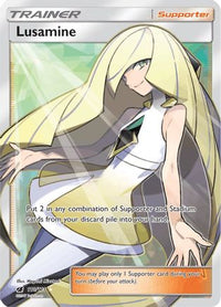 Lusamine (Full Art) (110/111) - SM  Crimson Invasion Holofoil