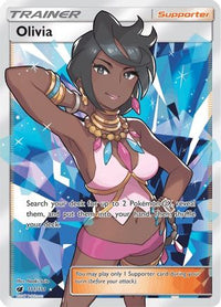 Olivia (Full Art) (111/111) - SM  Crimson Invasion Holofoil