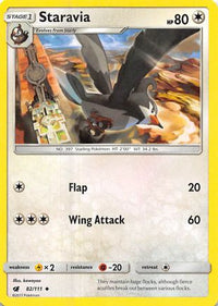 Staravia (82/111)  - SM  Crimson Invasion