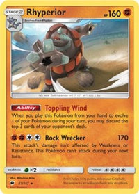 Rhyperior (SM Burning Shadows) (67/147)  - Deck Exclusives