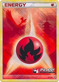 Fire Energy (Play! Pokemon) (89/95)  - League & Championship Cards Holofoil