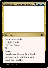 Knowing // Half the Battle [Unknown Event]