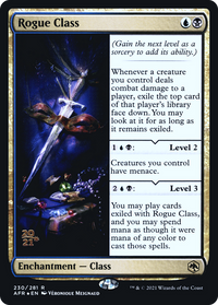 Rogue Class [Dungeons & Dragons: Adventures in the Forgotten Realms Prerelease Promos]