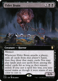 Elder Brain (Extended Art) [Commander Legends: Battle for Baldur's Gate]