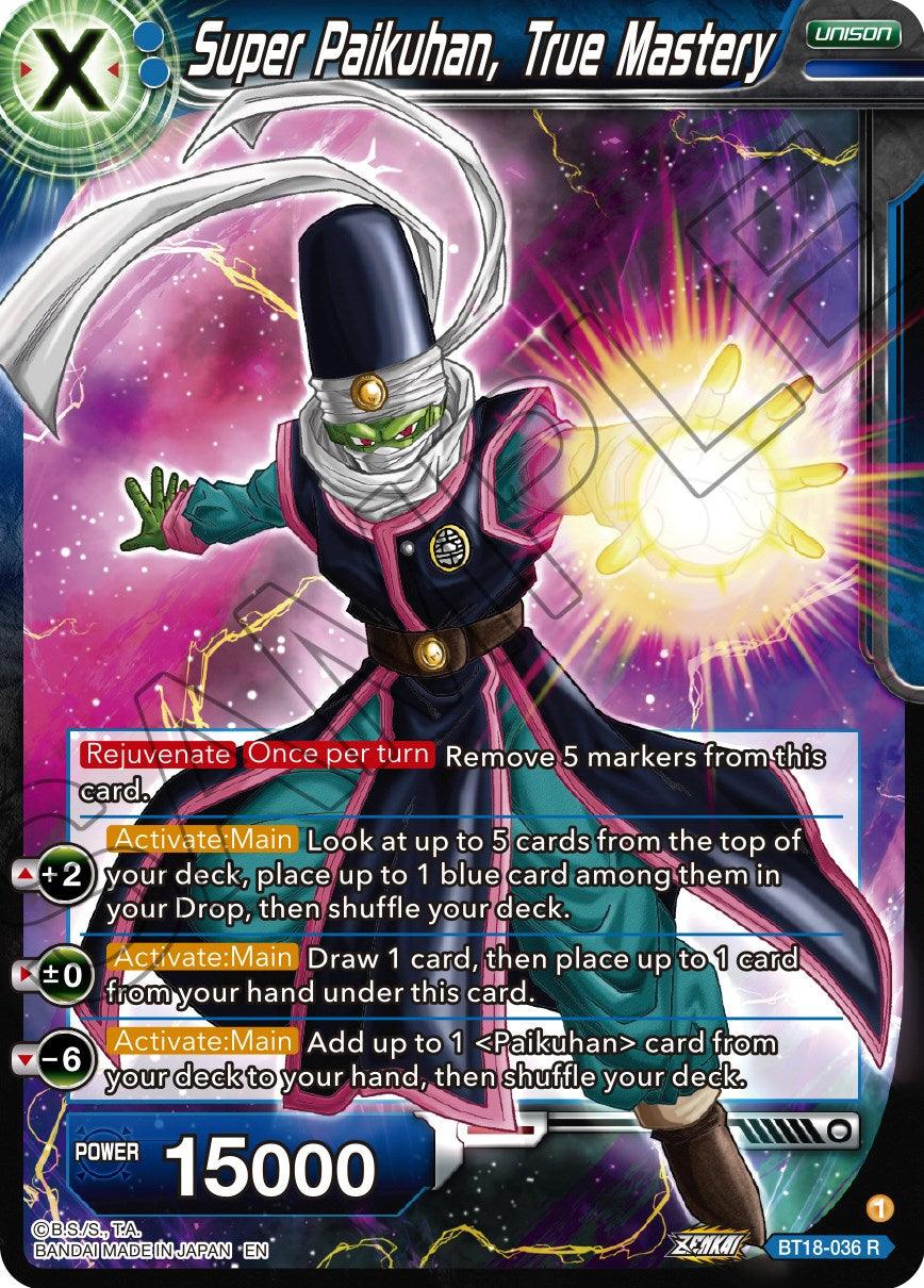 Super Paikuhan, True Master (BT18-036) [Dawn of the Z-Legends] - POKÉ JEUX