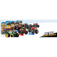 HOT WHEELS - MONSTER TRUCK - 1:64 DIECAST ASST — LOT × 8 (Special Order)