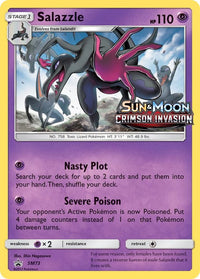 Salazzle (Prerelease) [Staff] (SM73) - SM Promos Holofoil