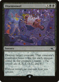 Disemvoyelle (Galaxy Foil) [Infini] 