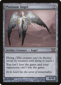 Platinum Angel (10E-339) - 10th Edition Foil