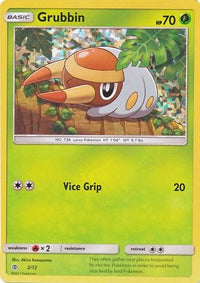 Grubbin (2/12)  - McDonalds Promos 2017 Holofoil