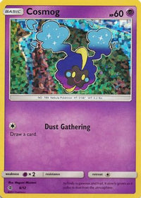 Cosmog (6/12)  - McDonalds Promos 2017 Holofoil