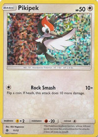 Pikipek (11/12)  - McDonalds Promos 2017 Holofoil