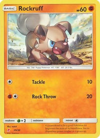 Rockruff (#) (29) - SM Trainer Kit Lycanroc & Alolan Raichu