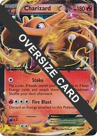 Charizard EX (11/106) - Jumbo Cards Holofoil