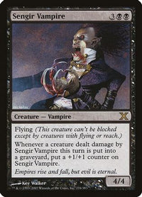 Sengir Vampire (10E-176) - 10th Edition Foil
