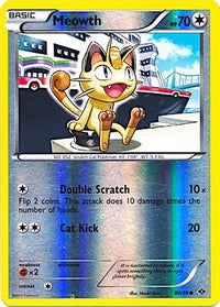 Meowth (Mirror Reverse Holo) (80/99)  - Miscellaneous Cards & Products Reverse Holofoil