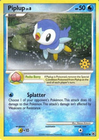 Piplup (72/100)  - Countdown Calendar Promos