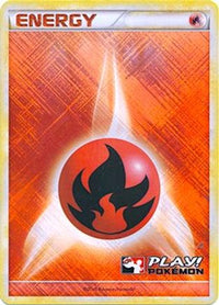 FireEnergy (2010 Play! Pokemon) ) - League & Championship Cards Holofoil