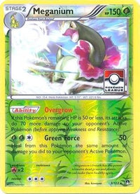 Meganium (Pokemon League) (3/122)  - League & Championship Cards Reverse Holofoil