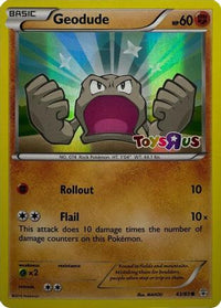 Geodude (Toys R Us Promo) (43/83) - Miscellaneous Cards & Products Holofoil