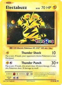 Electabuzz (Toys R Us Promo) (41/108)  - Miscellaneous Cards & Products Holofoil
