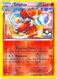 Delphox (Pokemon League) (13/124)  - League & Championship Cards Reverse Holofoil