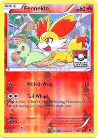 Fennekin (Pokemon League) (10/124)  - League & Championship Cards Reverse Holofoil
