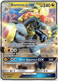Kommo-o GX SM71 (SM71/248)  - SM Promos Holofoil