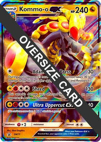 Kommo-o GX (SM Black Star Promo) (SM71) - Jumbo Cards Holofoil