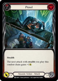 Prowl (Red) [ARA011] (Outsiders Arakni Blitz Deck)